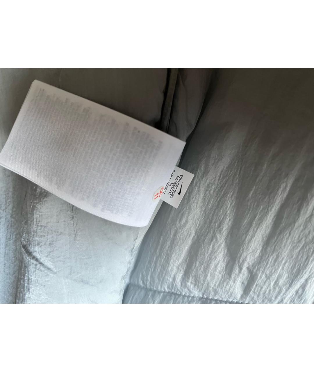 NIKE Серая синтетическая куртка, фото 7