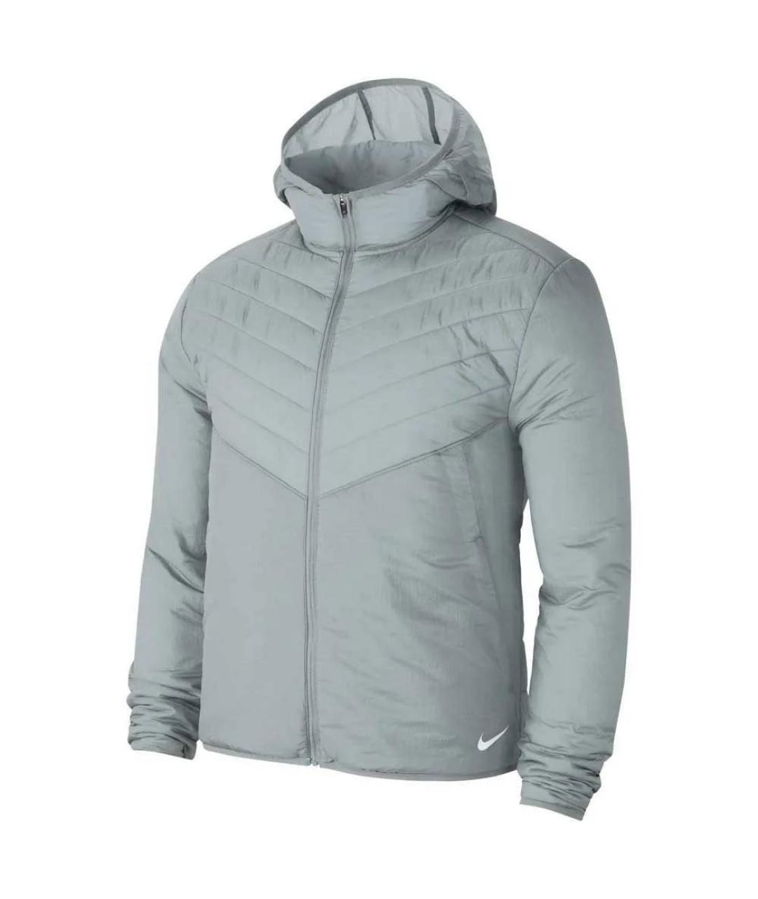 NIKE Серая синтетическая куртка, фото 9