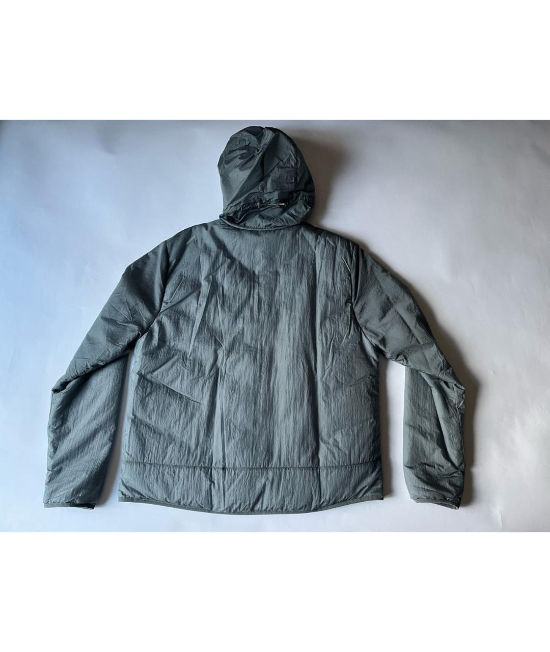 NIKE Серая синтетическая куртка, фото 4