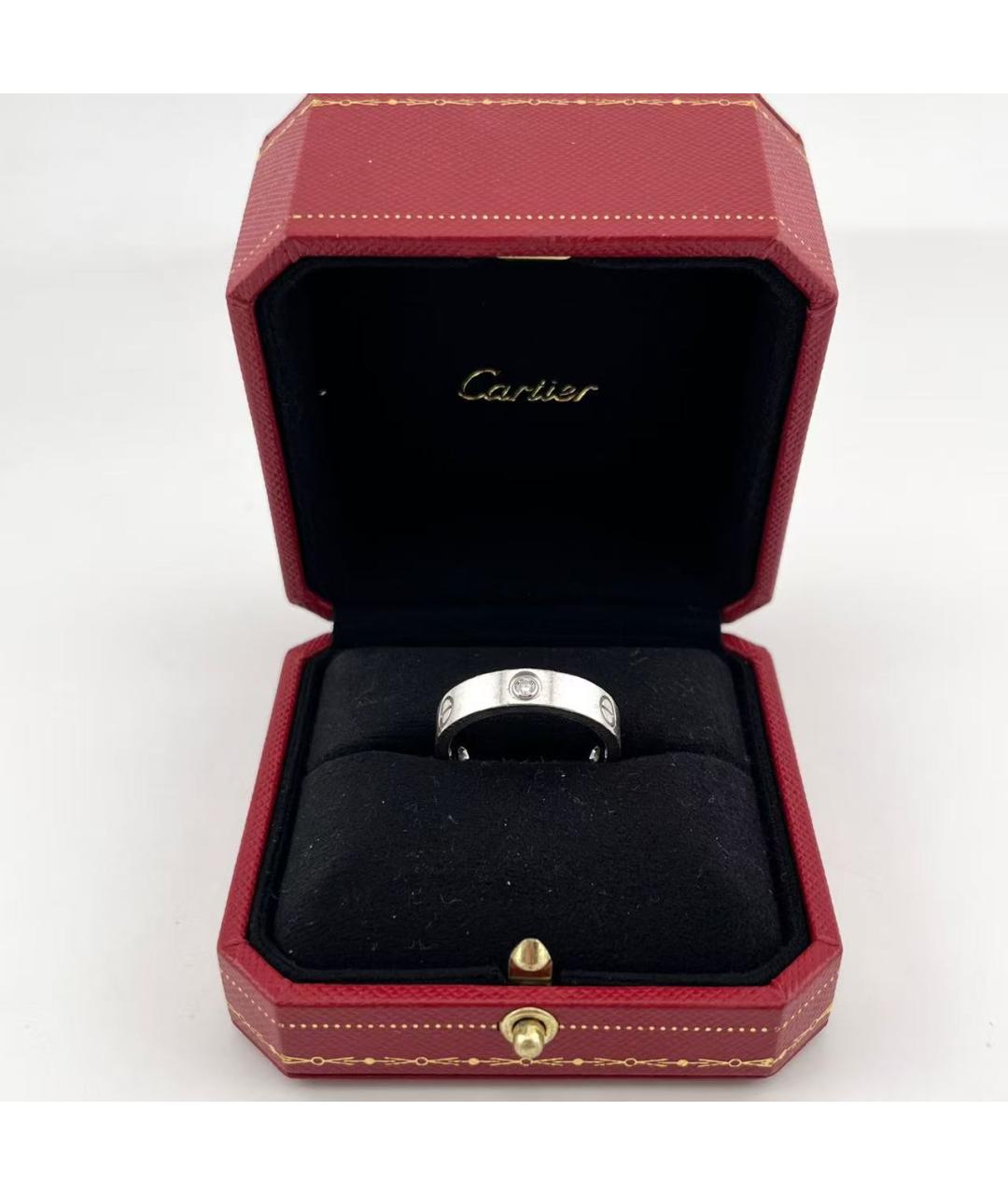 CARTIER Серебряное кольцо из белого золота, фото 4