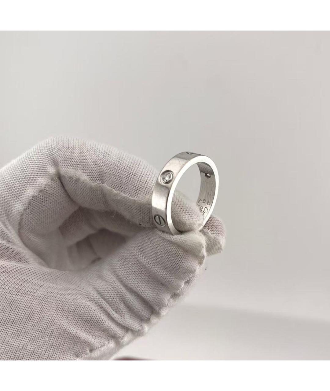 CARTIER Серебряное кольцо из белого золота, фото 5