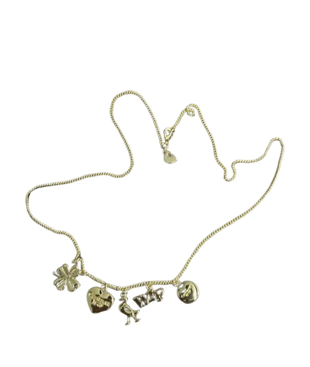 CARHARTT WIP Золотая латунная подвеска, фото 1