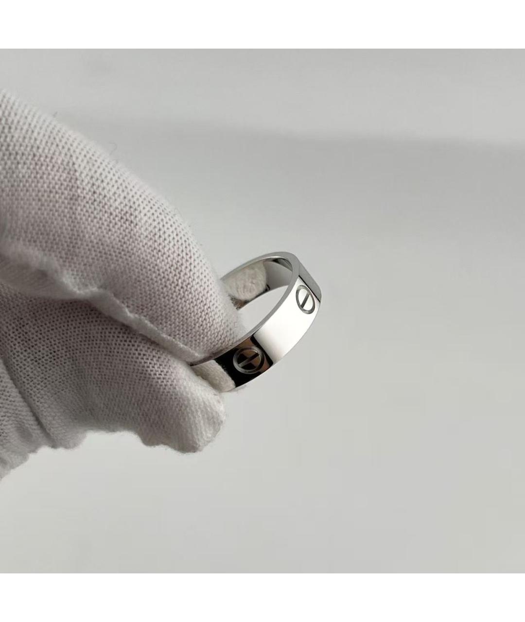CARTIER Серебряное кольцо из белого золота, фото 5