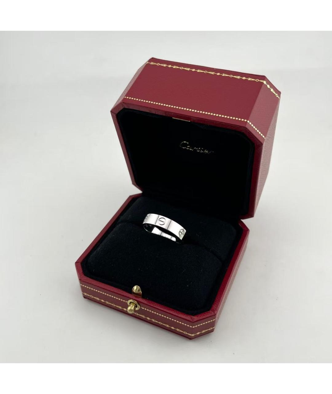 CARTIER Серебряное кольцо из белого золота, фото 2