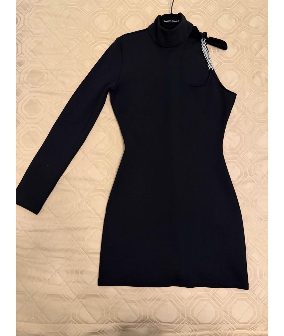 DAVID KOMA Черное коктейльное платье, фото 2