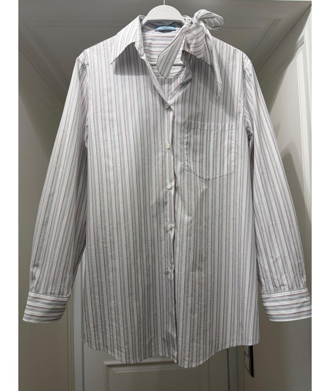 PRADA Мульти хлопковая рубашка, фото 3