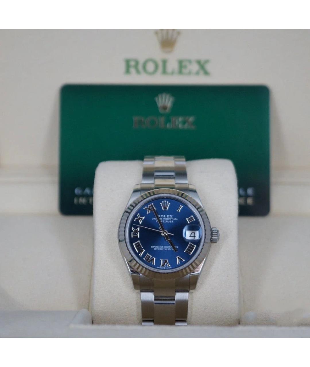 ROLEX Темно-синие часы, фото 2