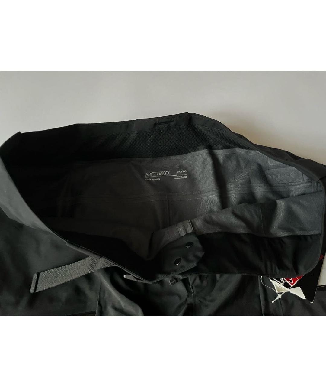 ARCTERYX Черные синтетические повседневные брюки, фото 5