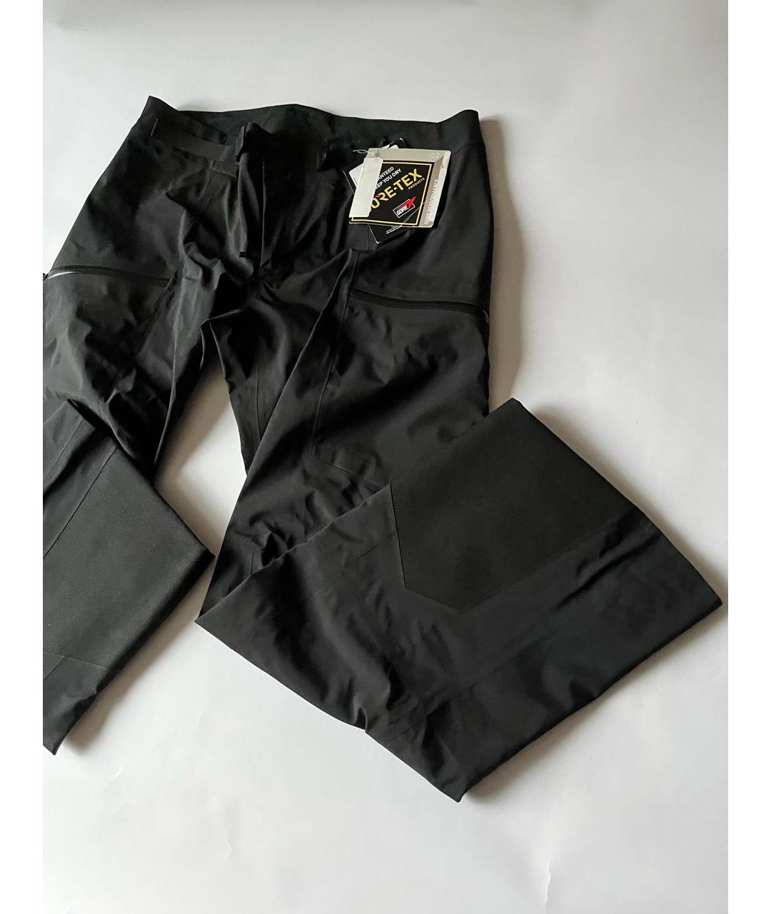 ARCTERYX Черные синтетические повседневные брюки, фото 3