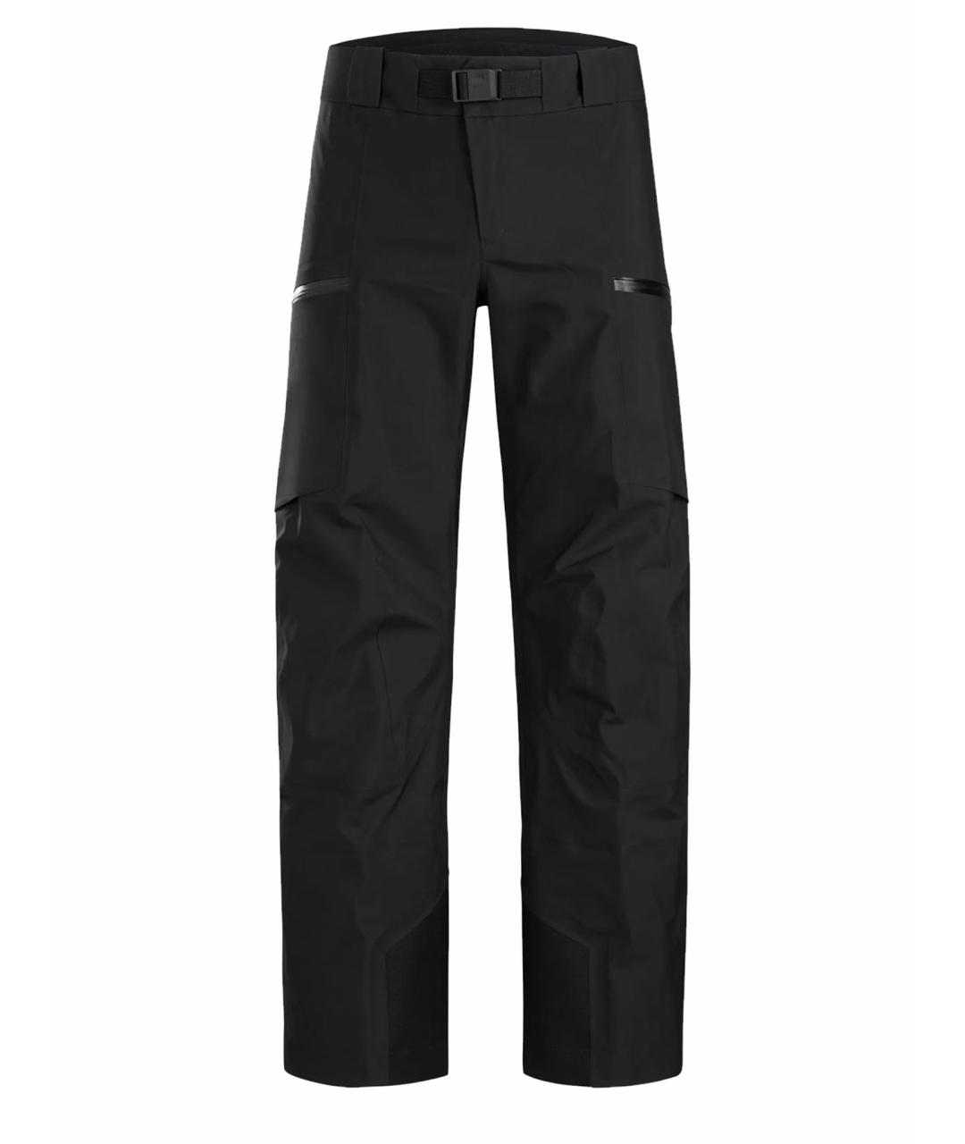 ARCTERYX Черные синтетические повседневные брюки, фото 1