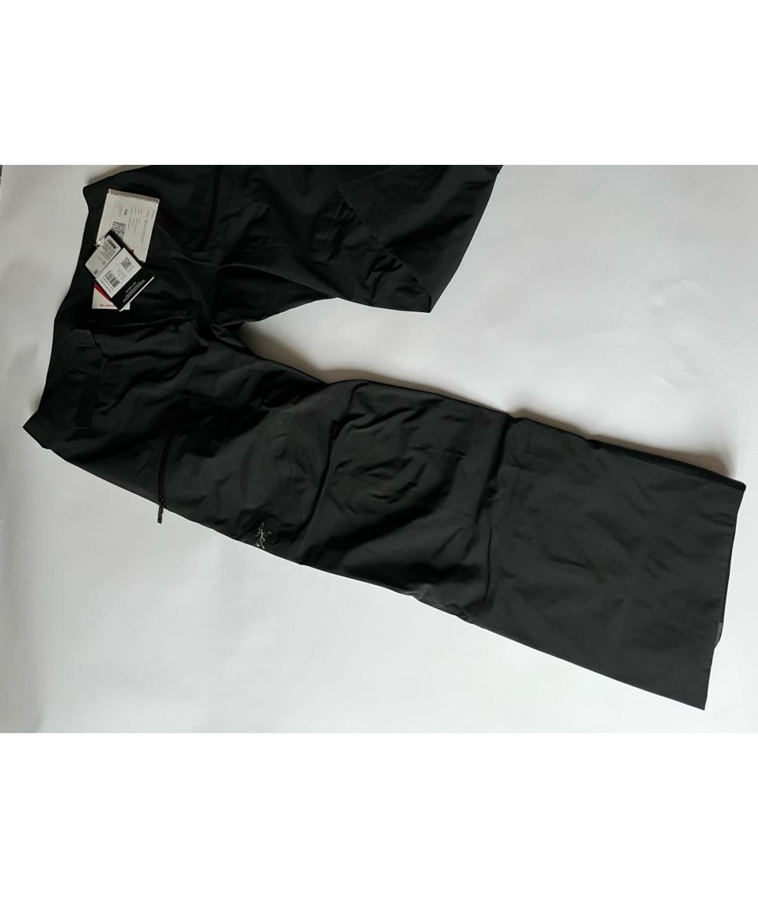 ARCTERYX Черные синтетические повседневные брюки, фото 7