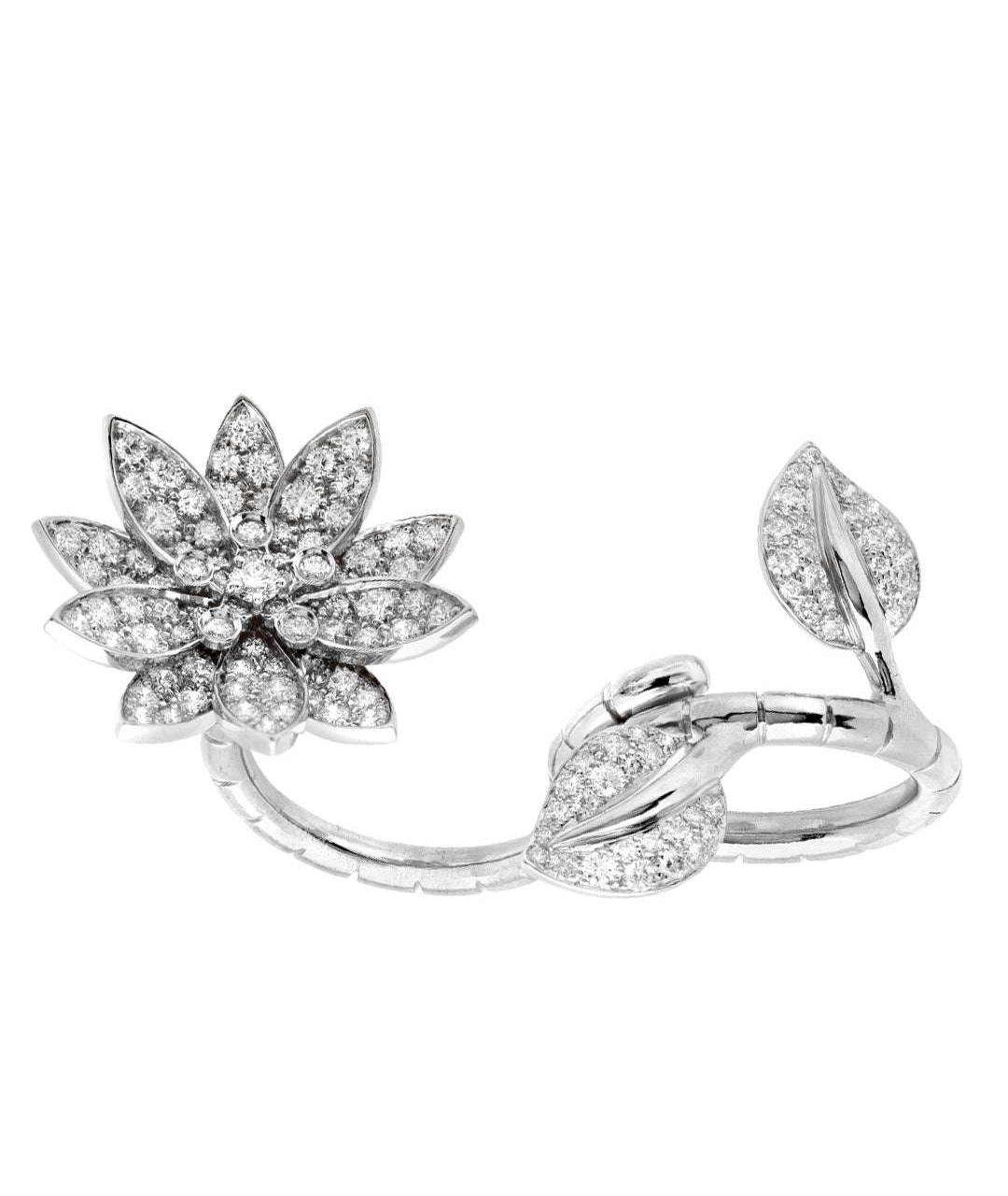 VAN CLEEF & ARPELS Серебряное кольцо из белого золота, фото 2