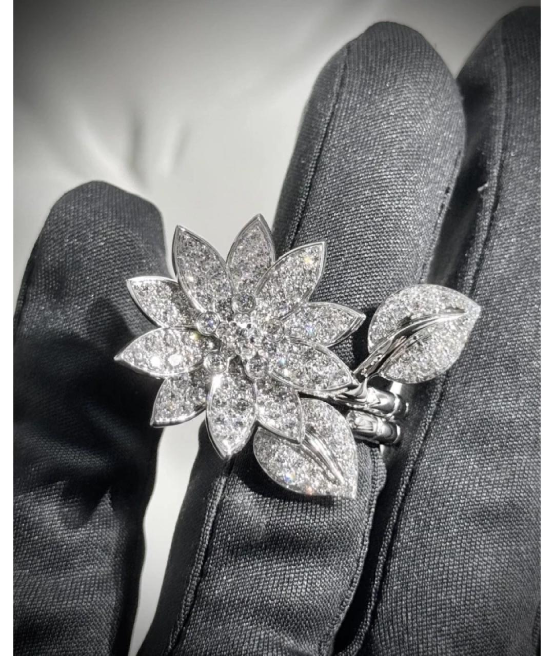 VAN CLEEF & ARPELS Серебряное кольцо из белого золота, фото 5