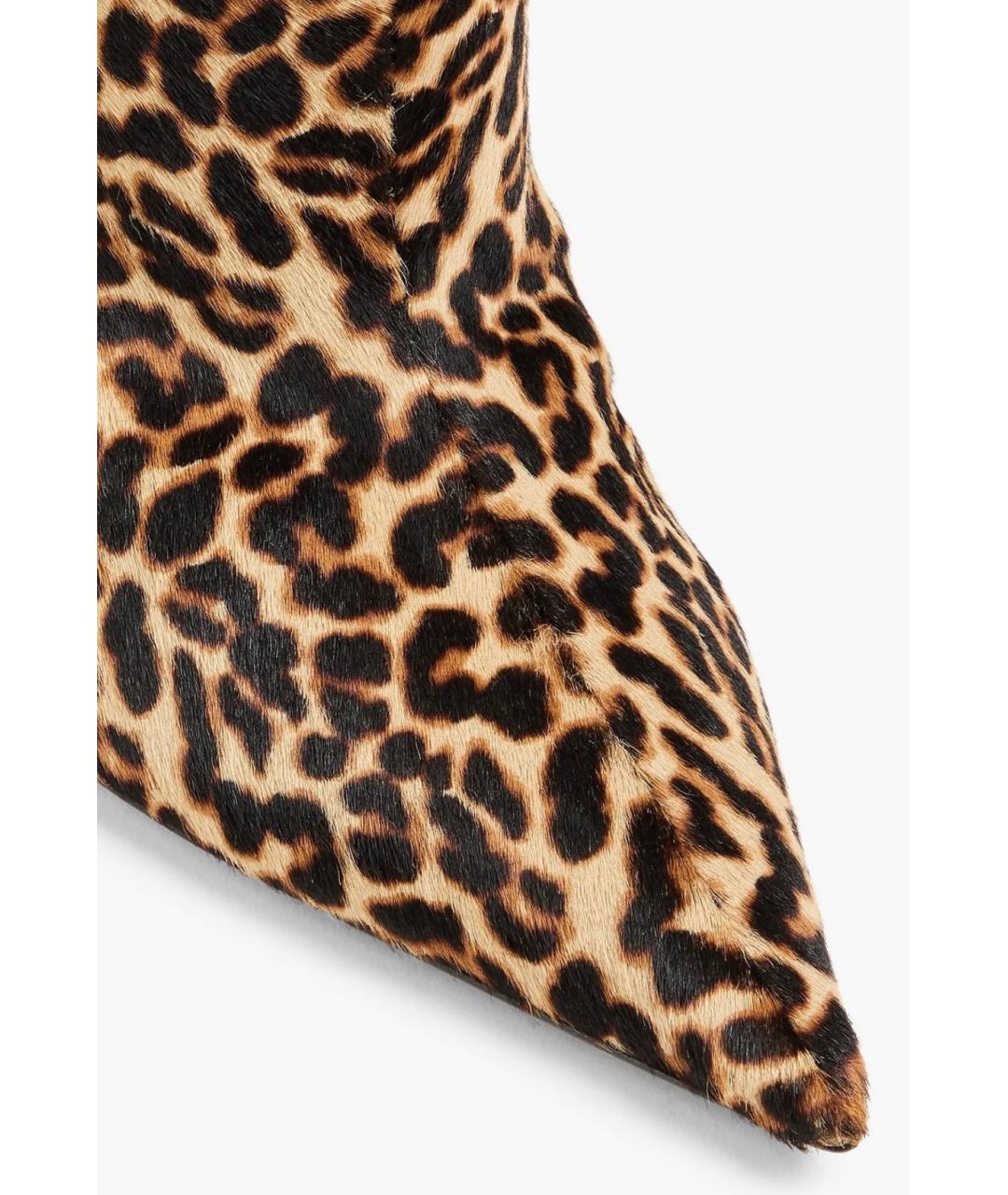 Amina Muaddi Мульти кожаные ботильоны, фото 4