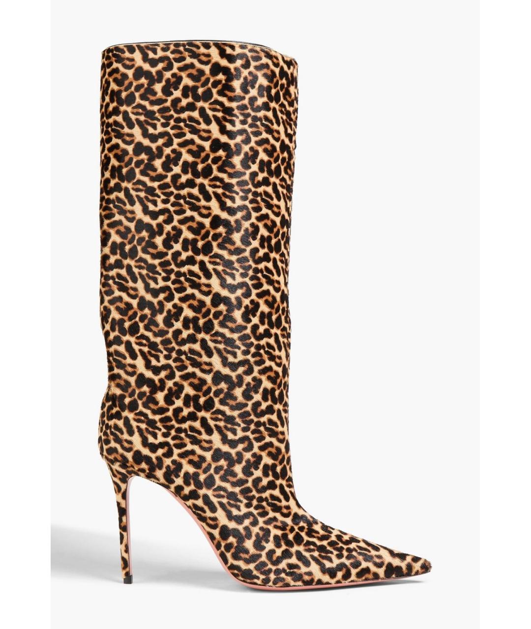 Amina Muaddi Мульти кожаные ботильоны, фото 5