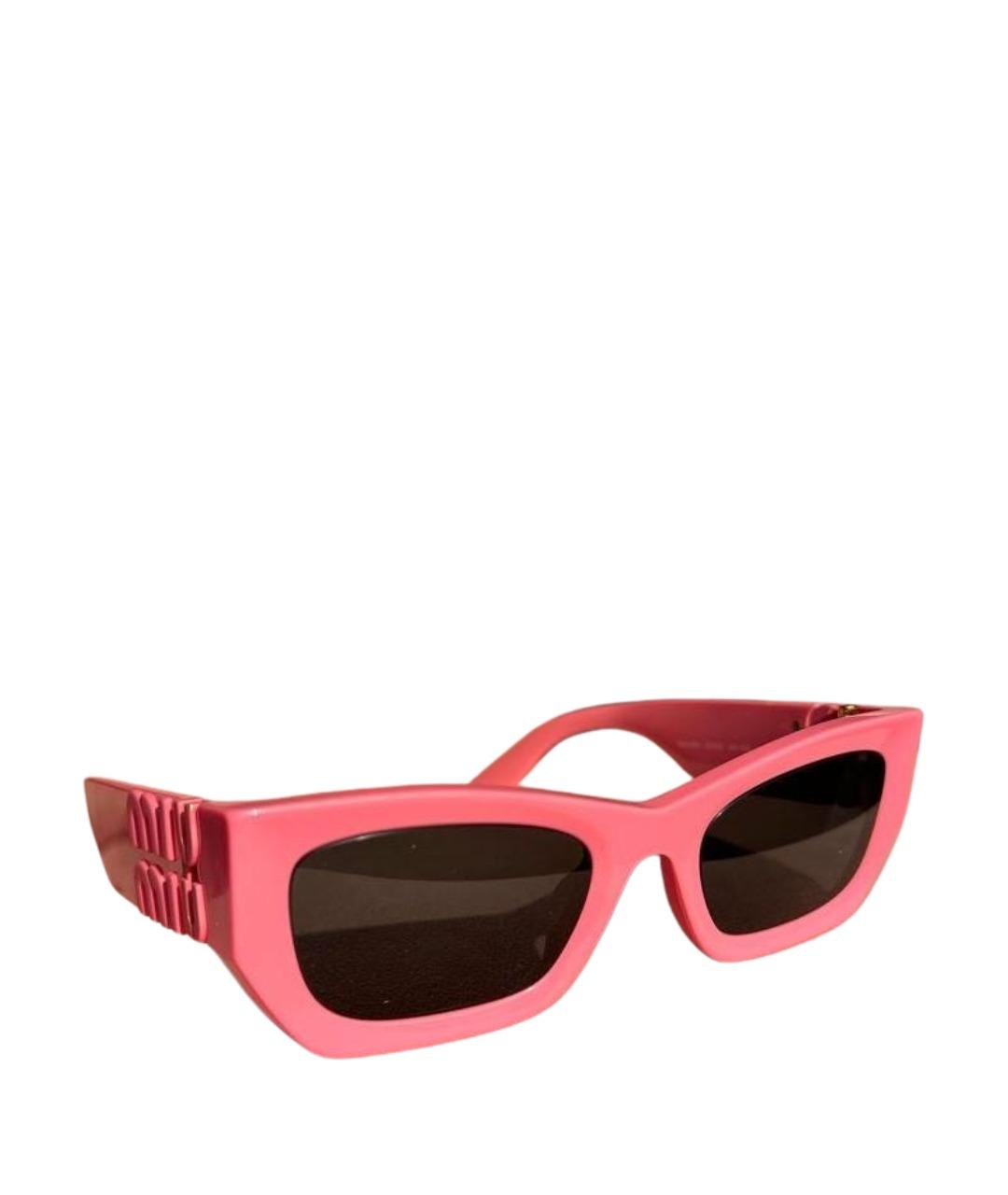 MIU MIU Розовые солнцезащитные очки, фото 1