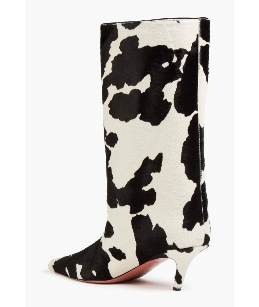 Amina Muaddi Мульти кожаные ботильоны, фото 3