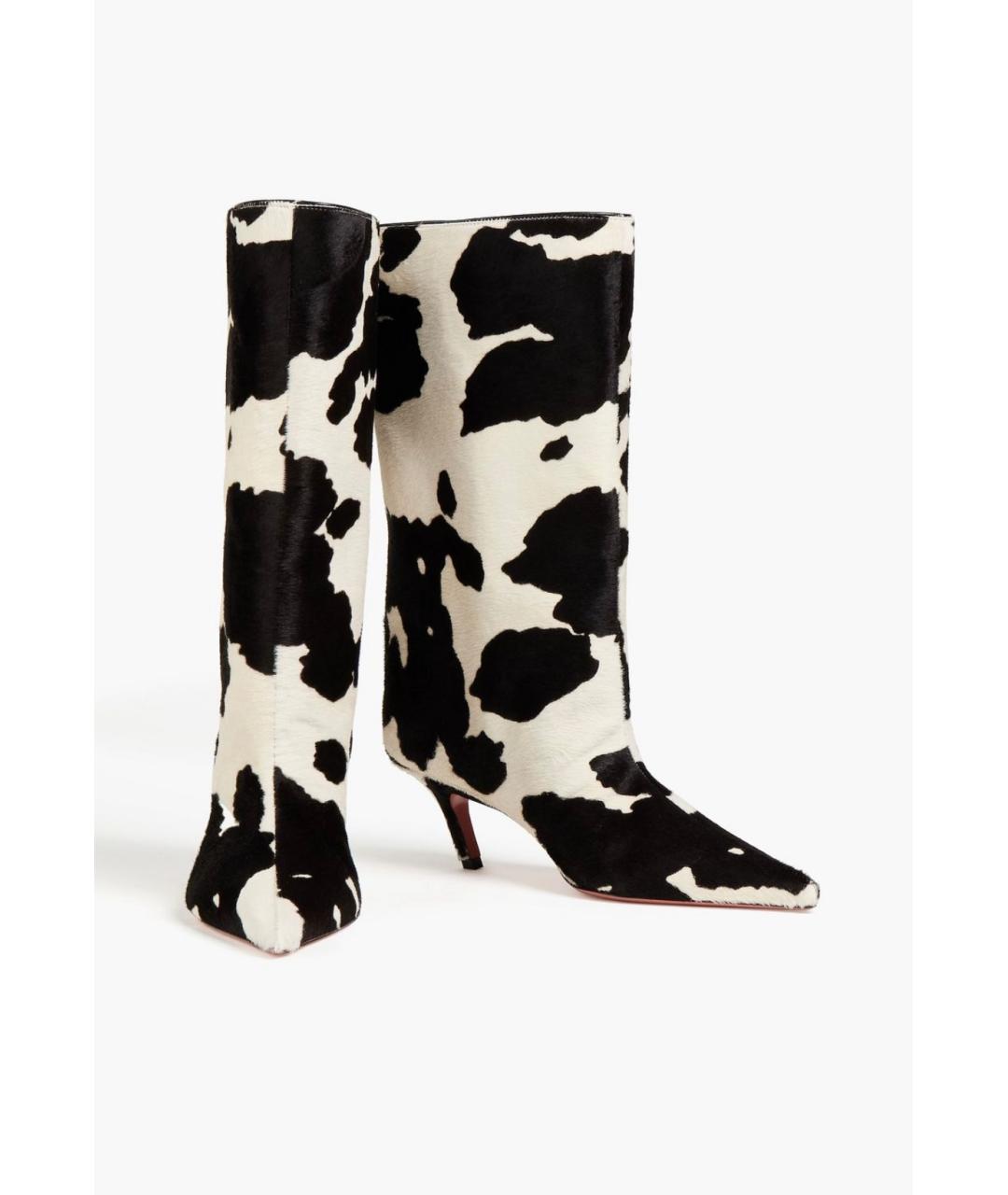 Amina Muaddi Мульти кожаные ботильоны, фото 2