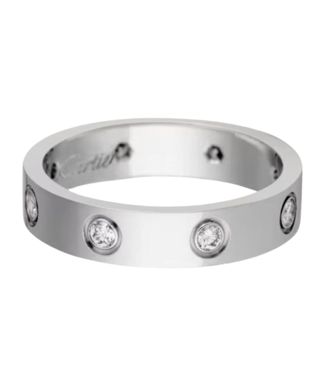 CARTIER Серебряное кольцо из белого золота, фото 1