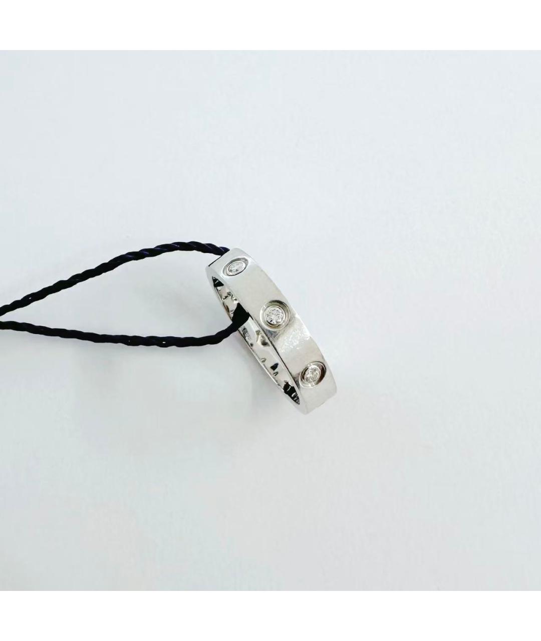 CARTIER Серебряное кольцо из белого золота, фото 3