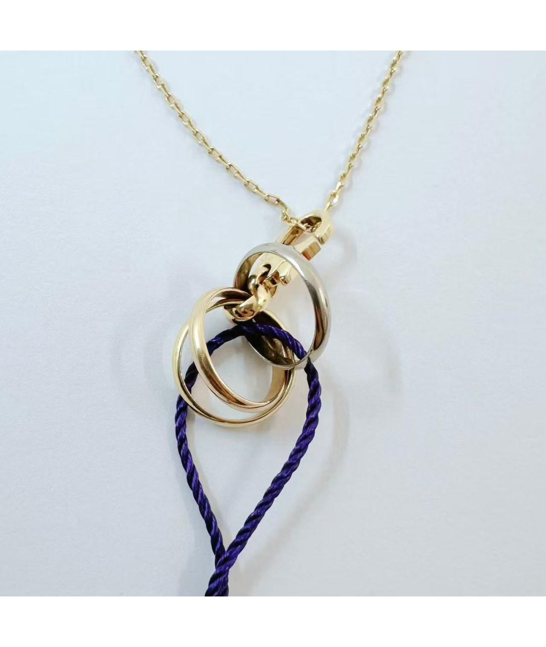 CARTIER Золотая подвеска, фото 5