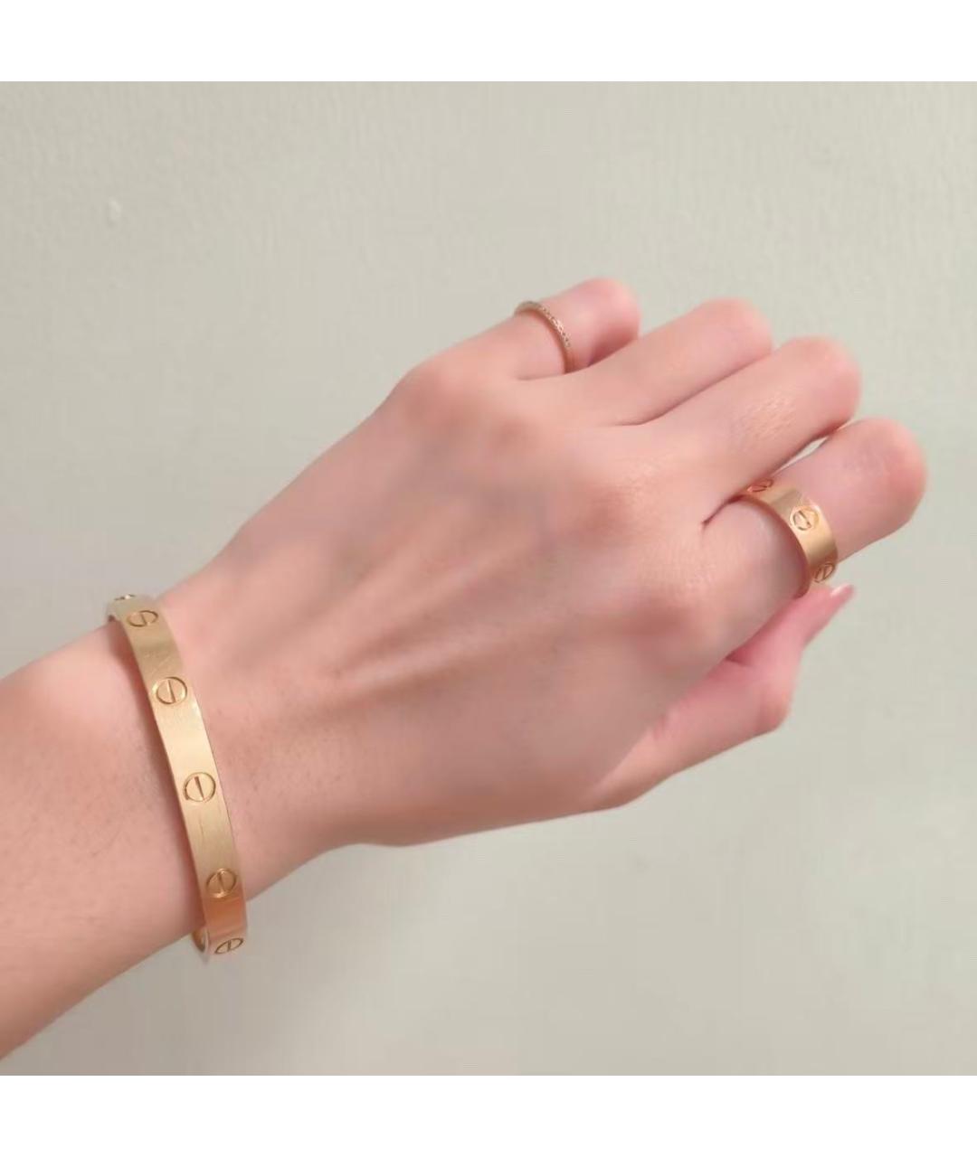 CARTIER Золотое кольцо из розового золота, фото 5