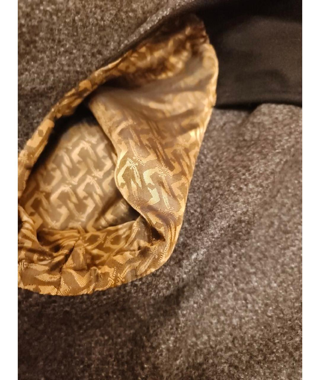 VIVIENNE WESTWOOD Серое шерстяное пальто, фото 8