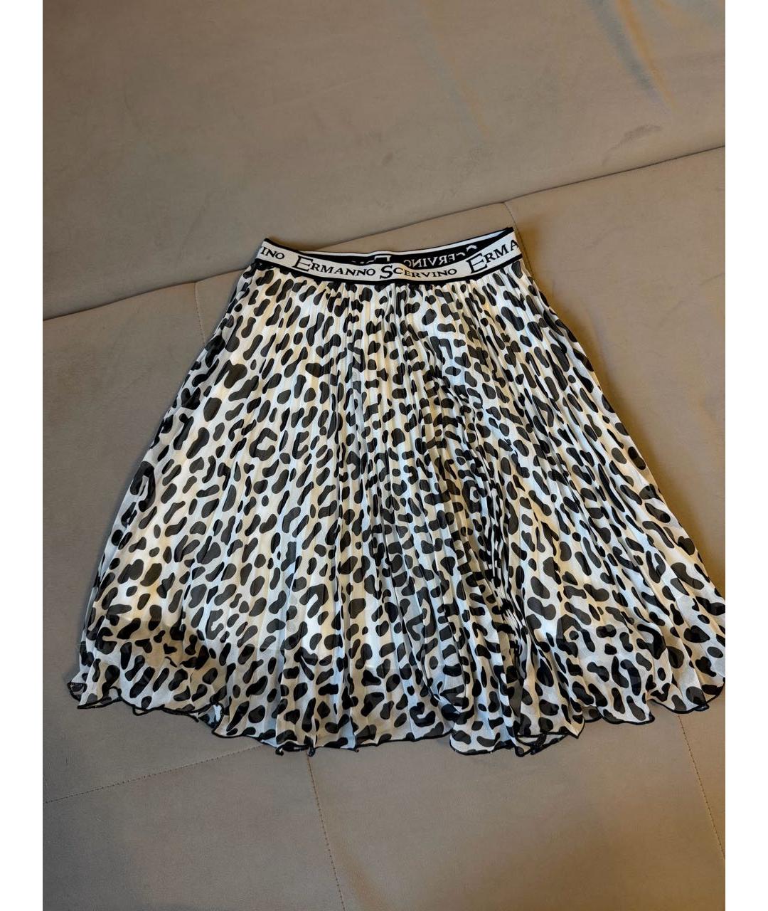 ERMANNO SCERVINO Мульти полиэстеровая юбка, фото 9