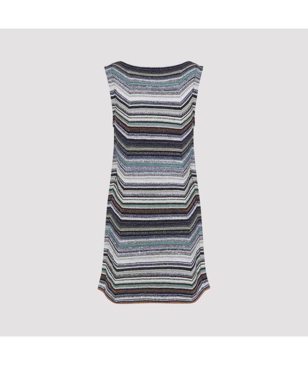 MISSONI Мульти полиамидовое повседневное платье, фото 2