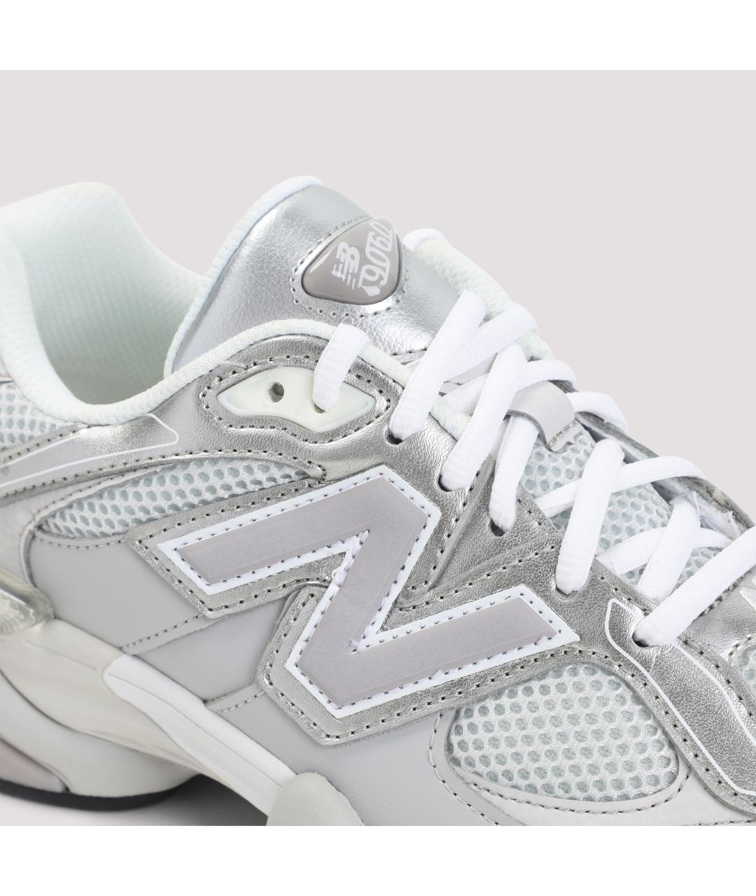 NEW BALANCE Серые текстильные кроссовки, фото 4