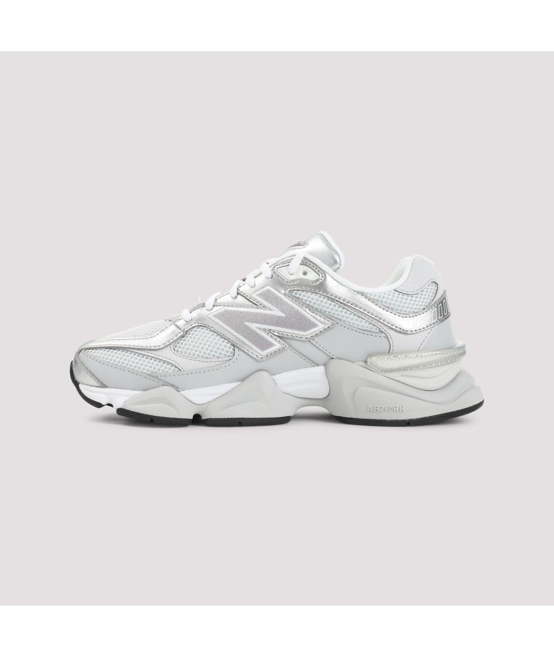 NEW BALANCE Серые текстильные кроссовки, фото 2