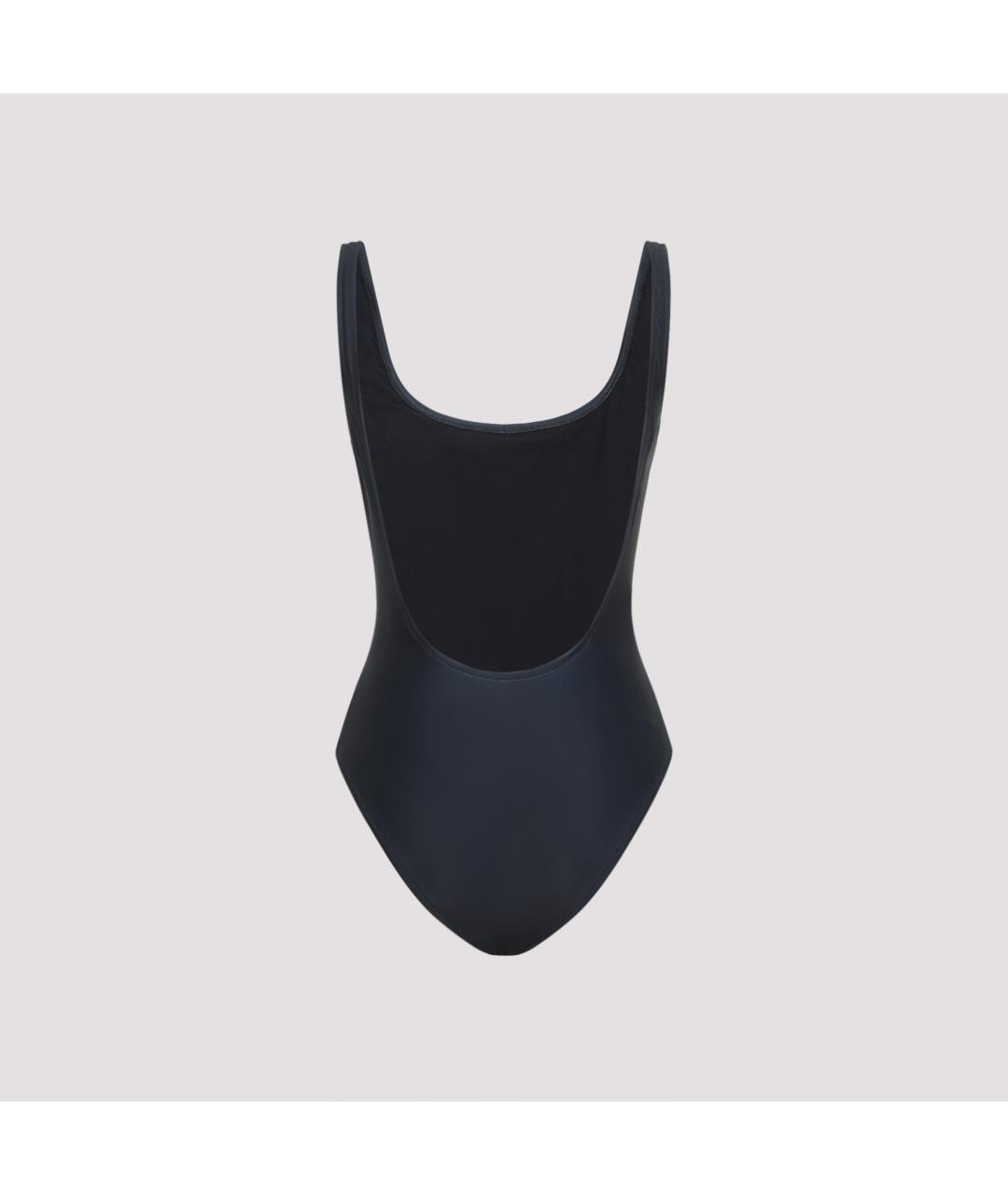 MOSCHINO Черный полиэстеровый купальник, фото 2