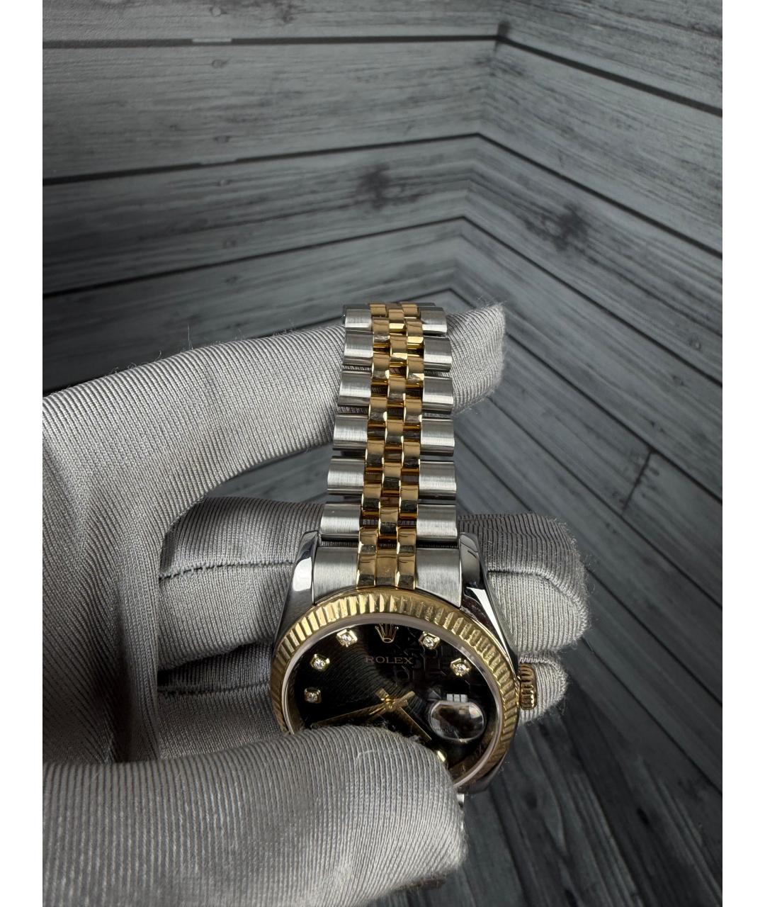 ROLEX Черные часы, фото 7