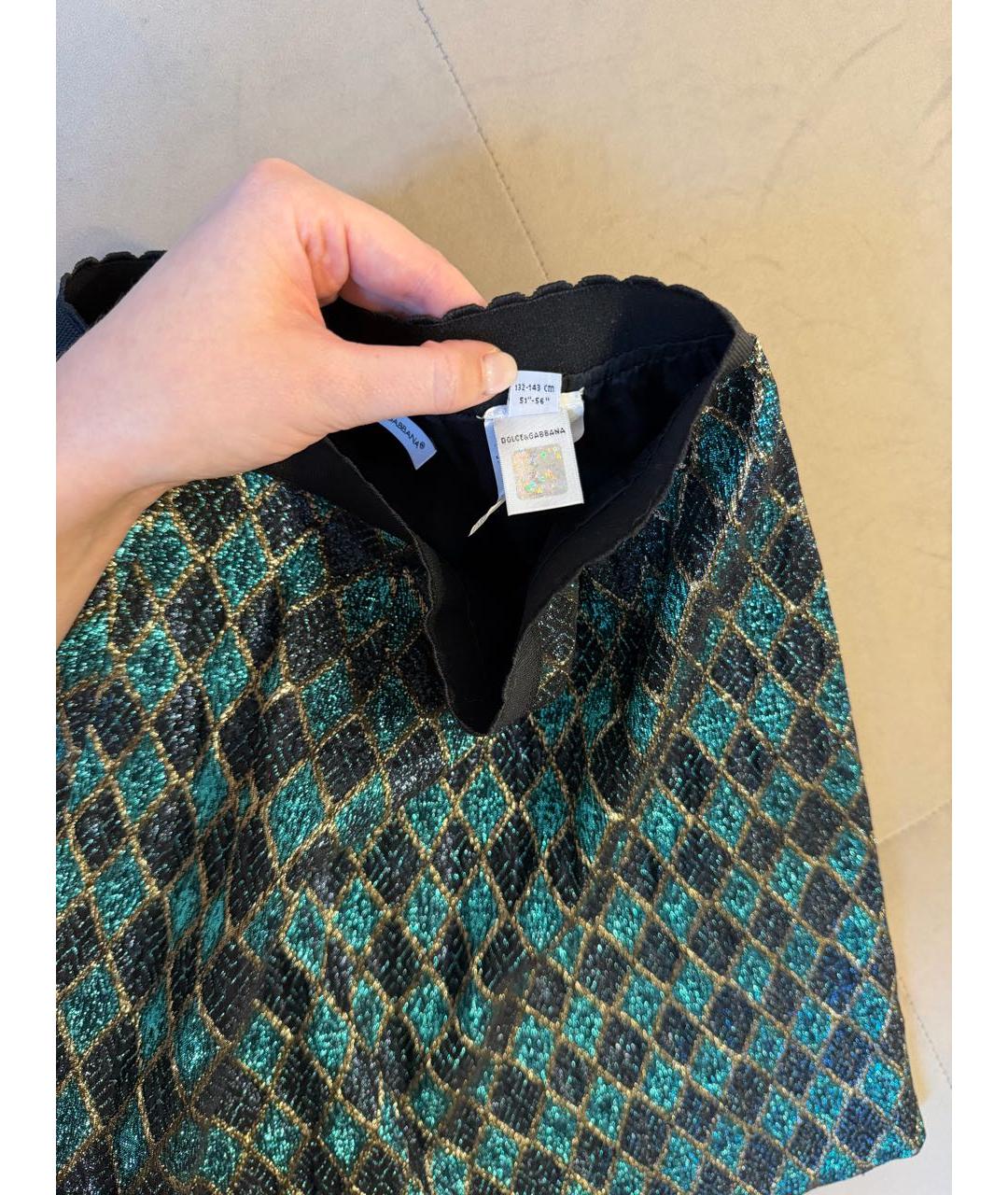 DOLCE&GABBANA Полиэстеровая юбка, фото 5