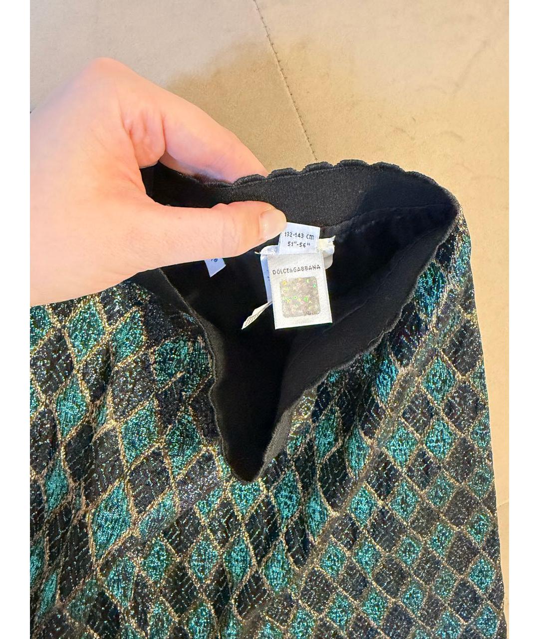 DOLCE&GABBANA Полиэстеровая юбка, фото 6