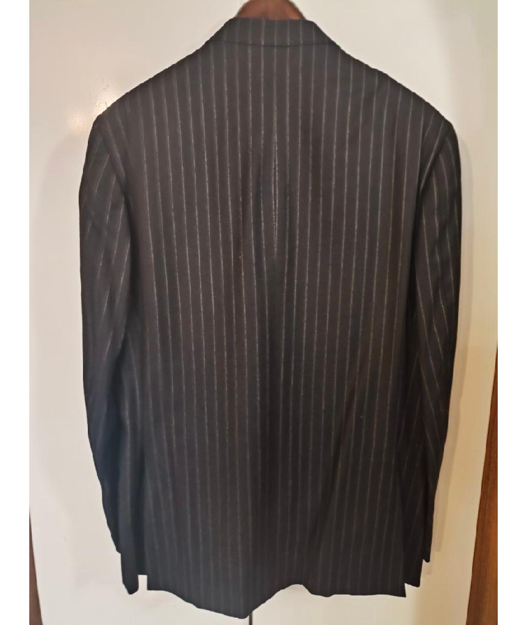 ERMENEGILDO ZEGNA XXX Антрацитовый классический костюм, фото 4