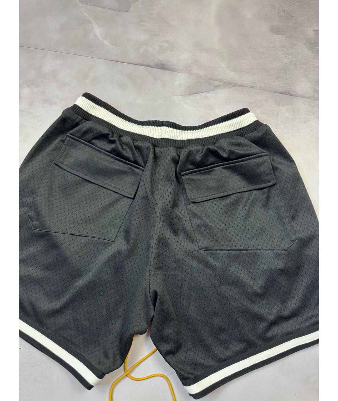 RHUDE Черные шорты, фото 5