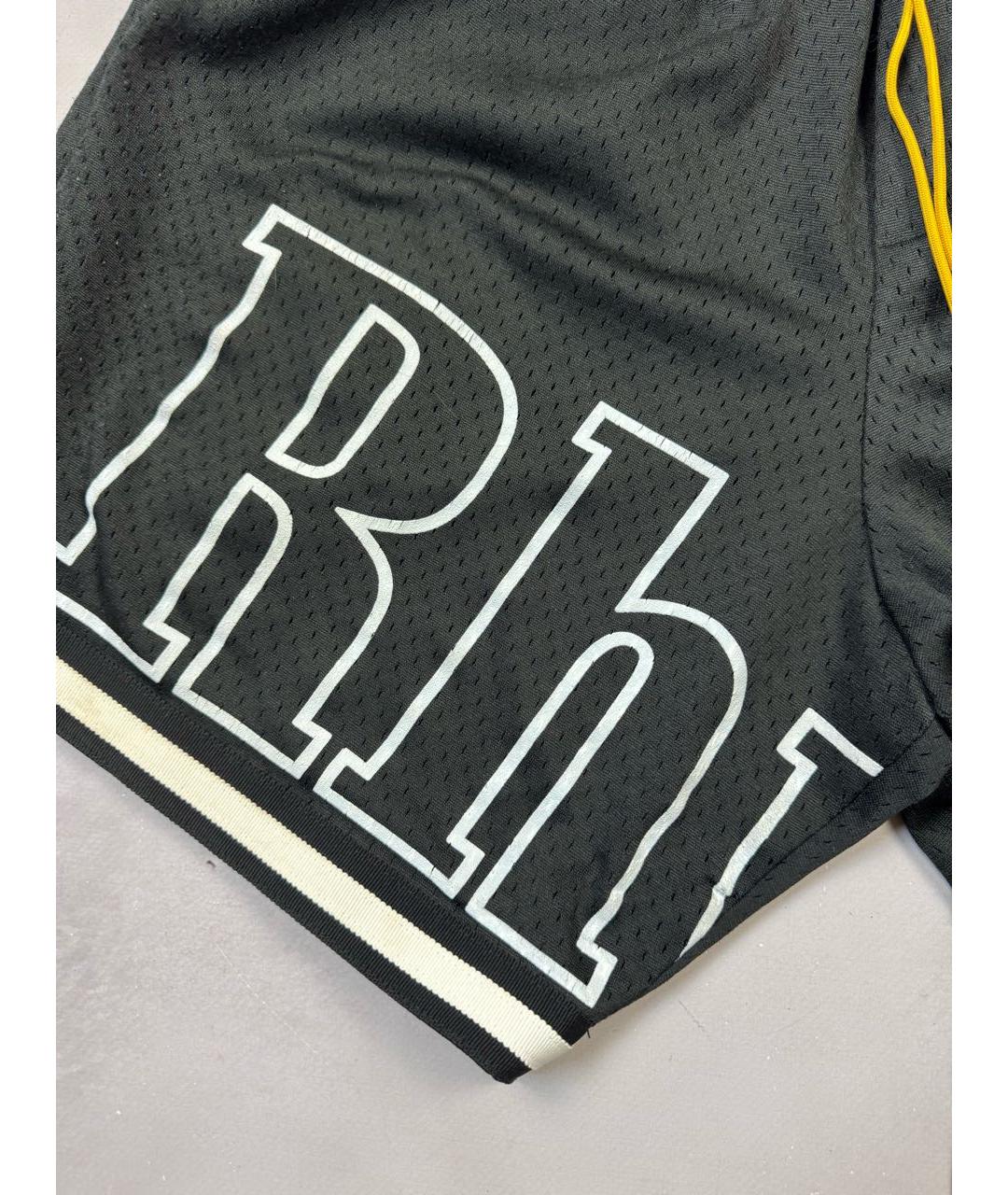 RHUDE Черные шорты, фото 3