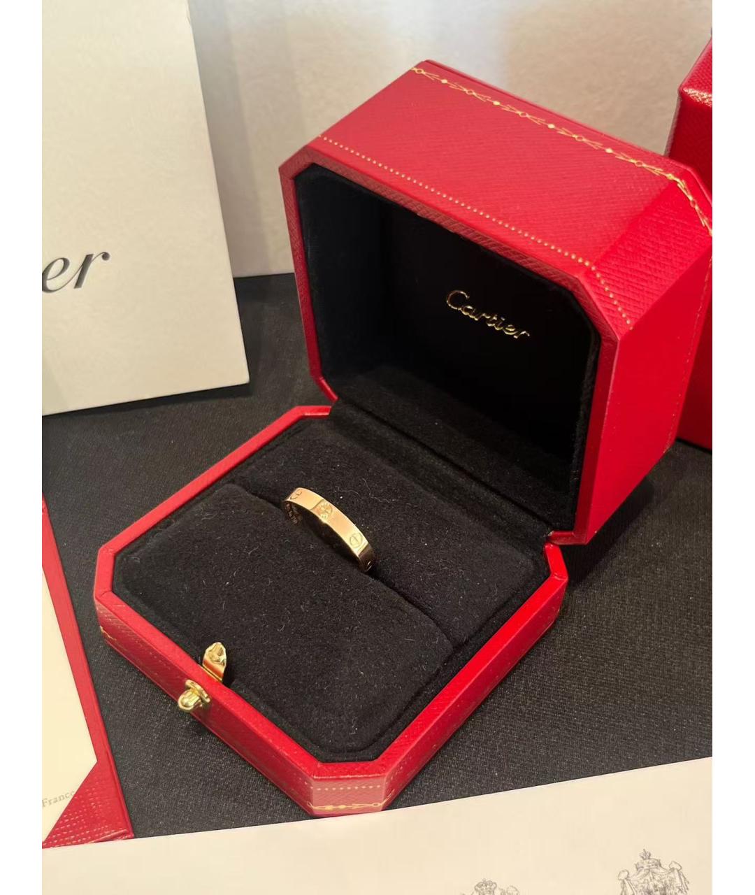 CARTIER Золотое кольцо из розового золота, фото 3