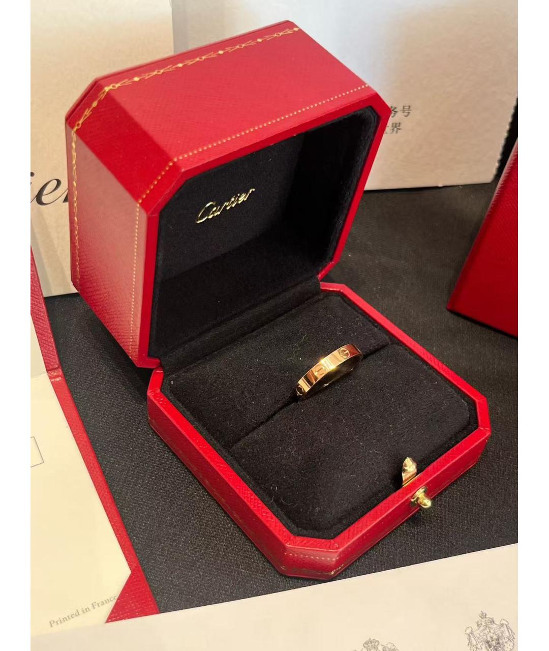 CARTIER Золотое кольцо из розового золота, фото 2