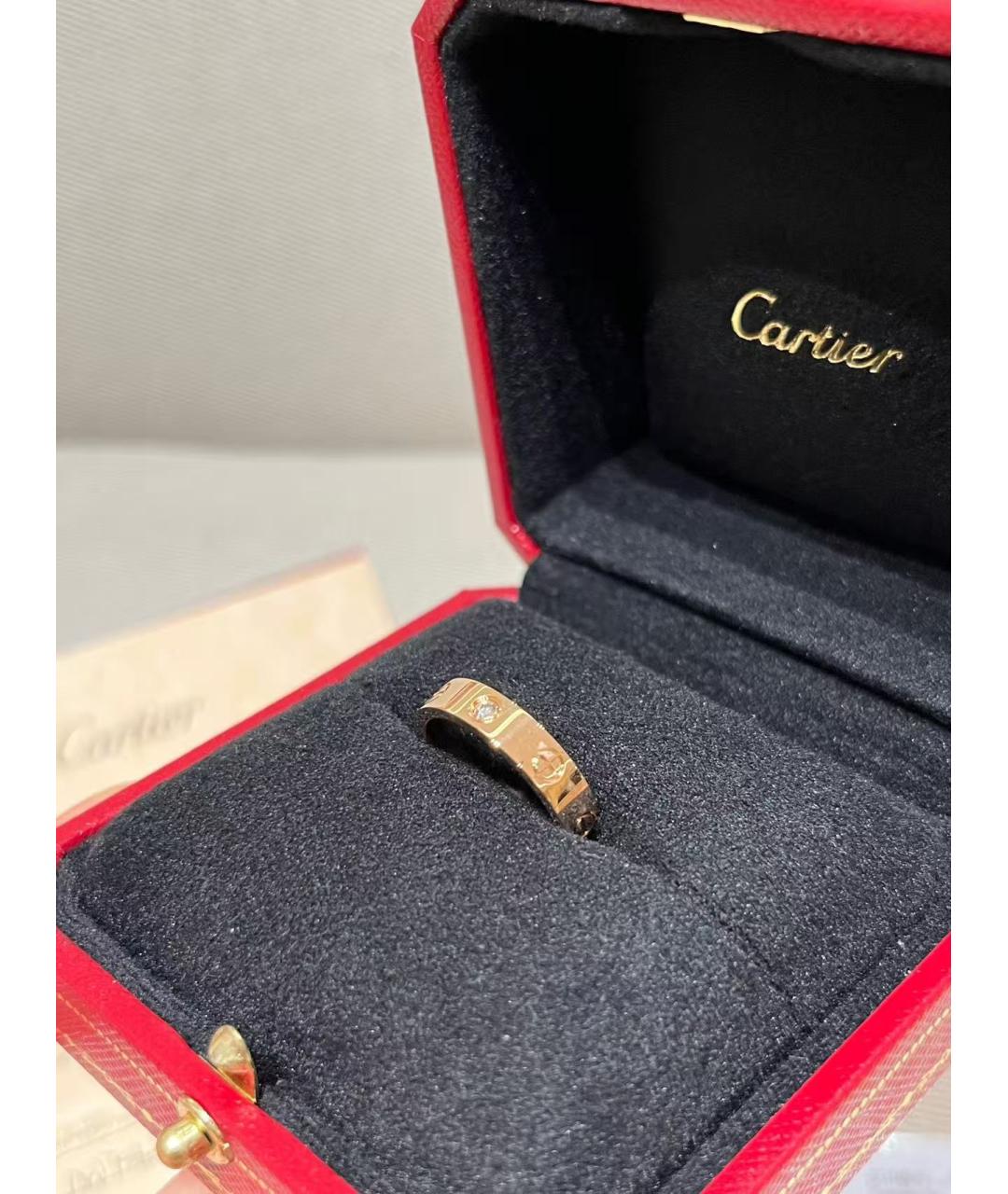 CARTIER Золотое кольцо из розового золота, фото 2