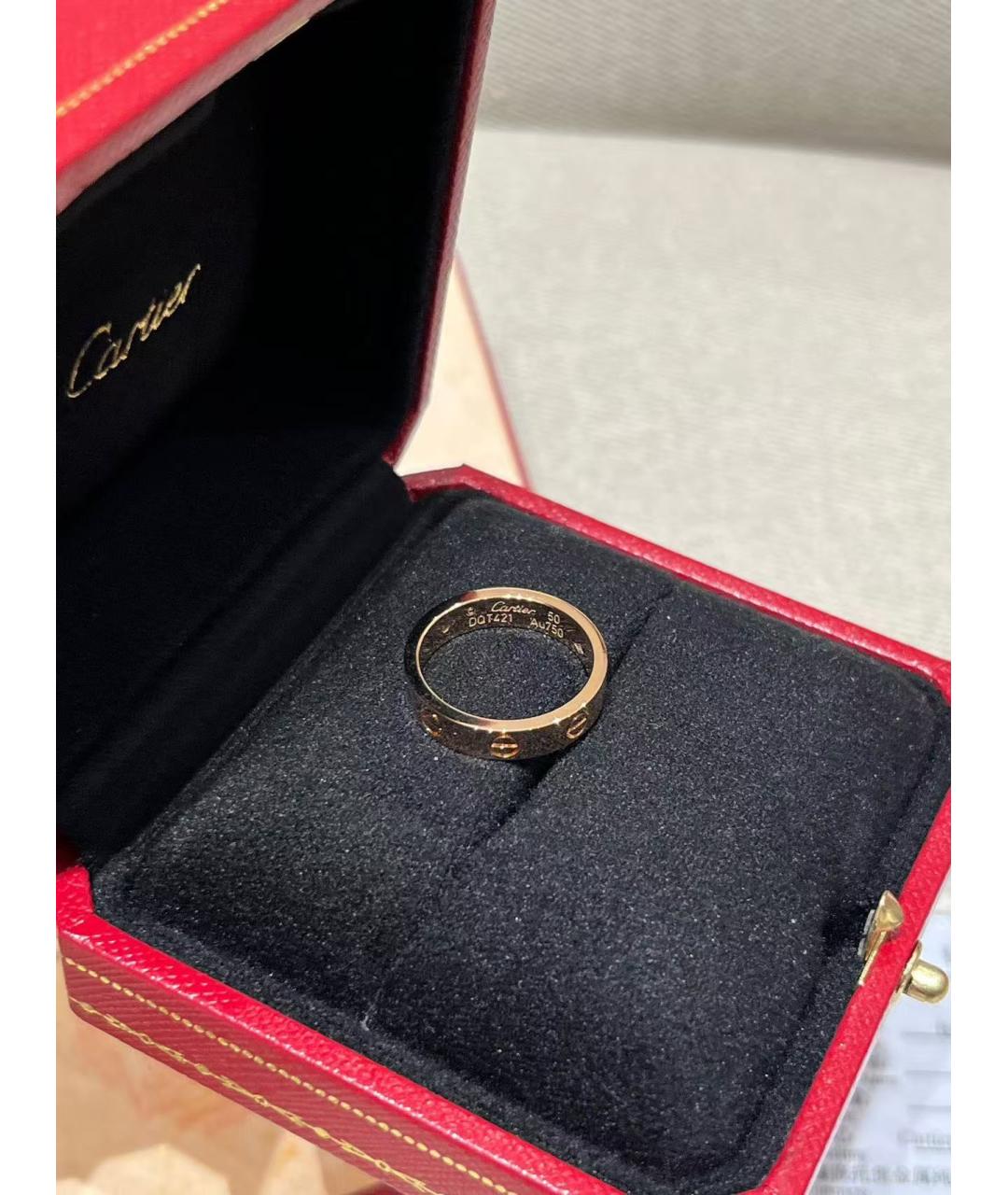 CARTIER Золотое кольцо из розового золота, фото 3