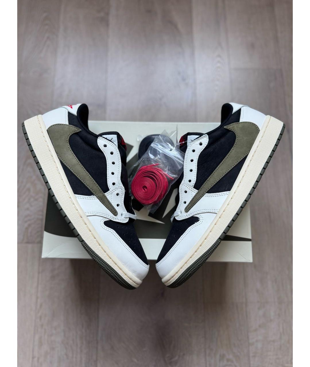 JORDAN Мульти замшевые низкие кроссовки / кеды, фото 3