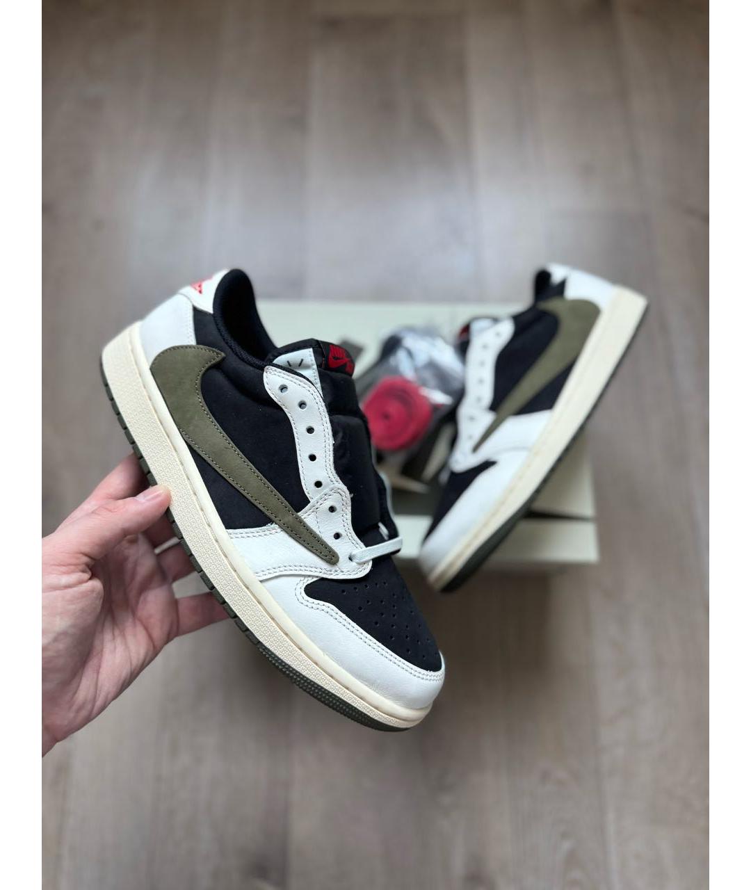 JORDAN Мульти замшевые низкие кроссовки / кеды, фото 2