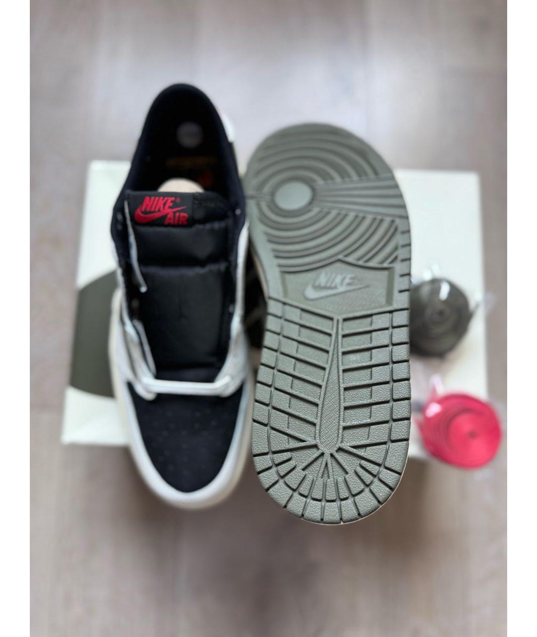 JORDAN Мульти замшевые низкие кроссовки / кеды, фото 4