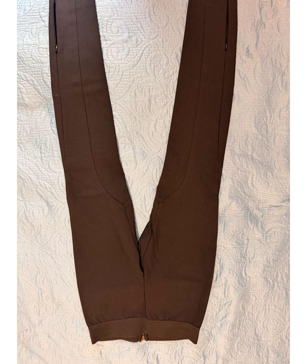 STELLA MCCARTNEY Черные хлопко-эластановые леггинсы и велосипедки, фото 8