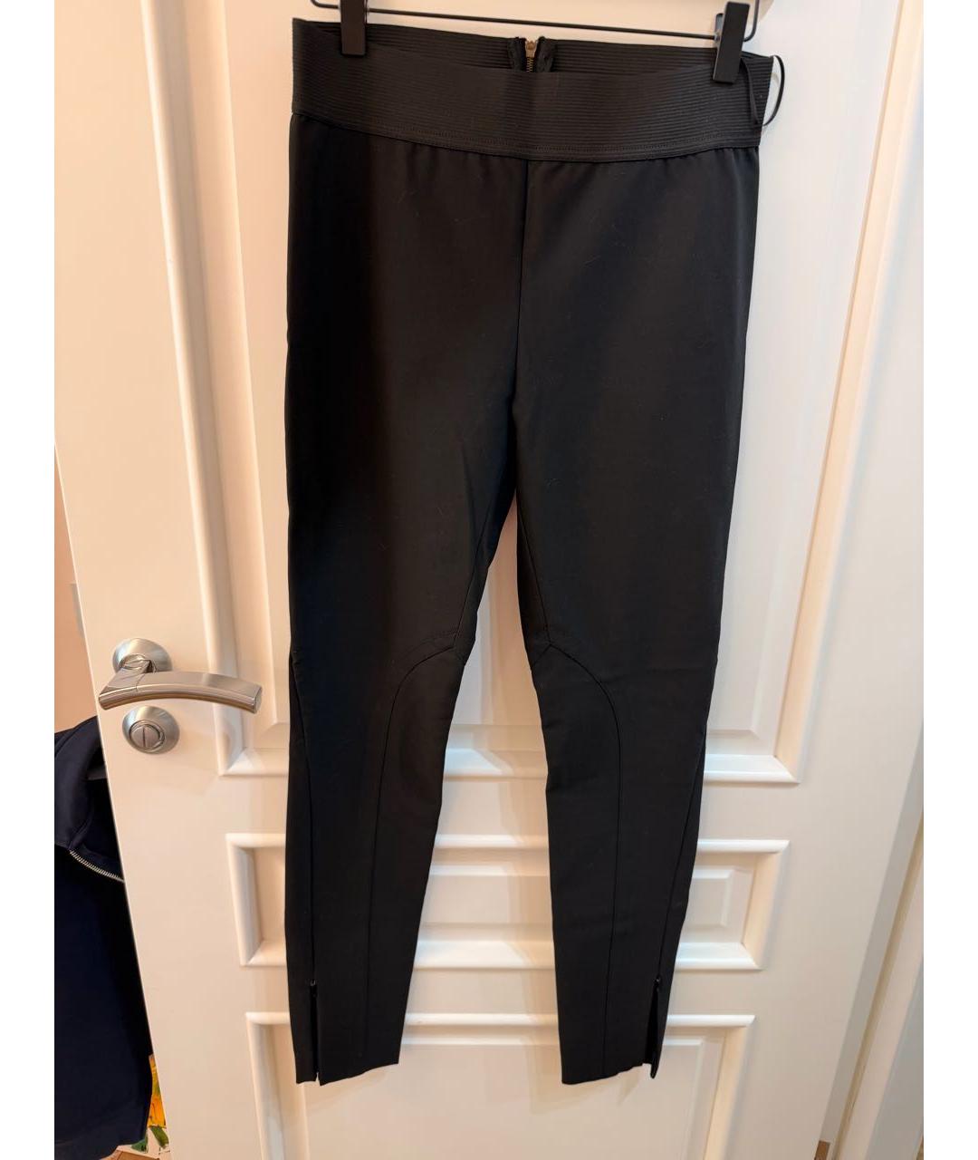 STELLA MCCARTNEY Черные хлопко-эластановые леггинсы и велосипедки, фото 9