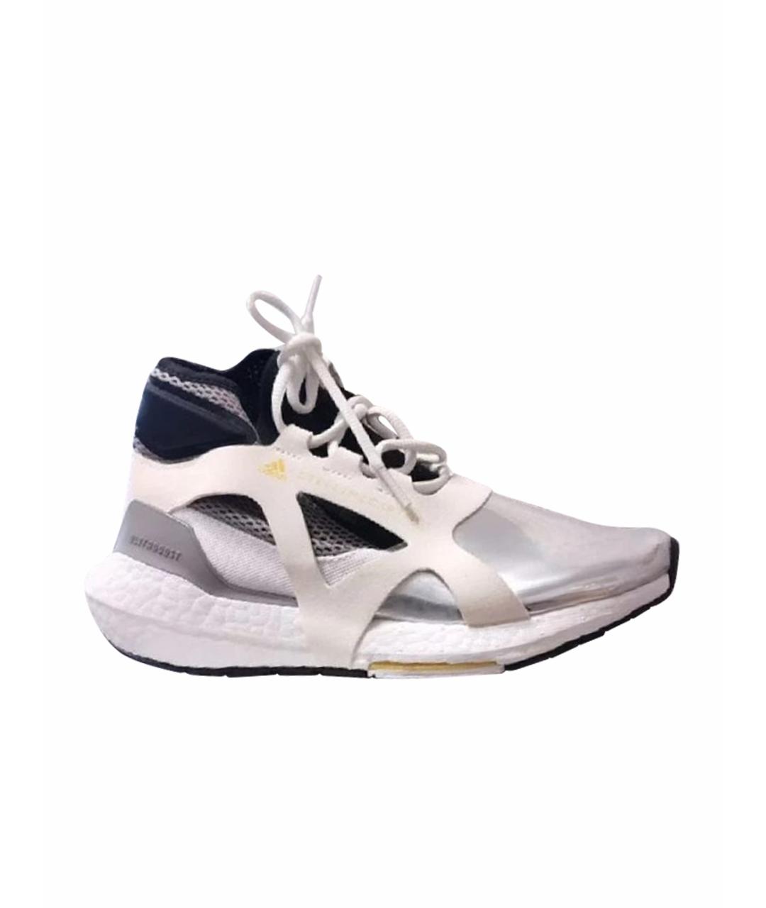 ADIDAS BY STELLA MCCARTNEY Серебряные кроссовки из искусственной кожи, фото 1