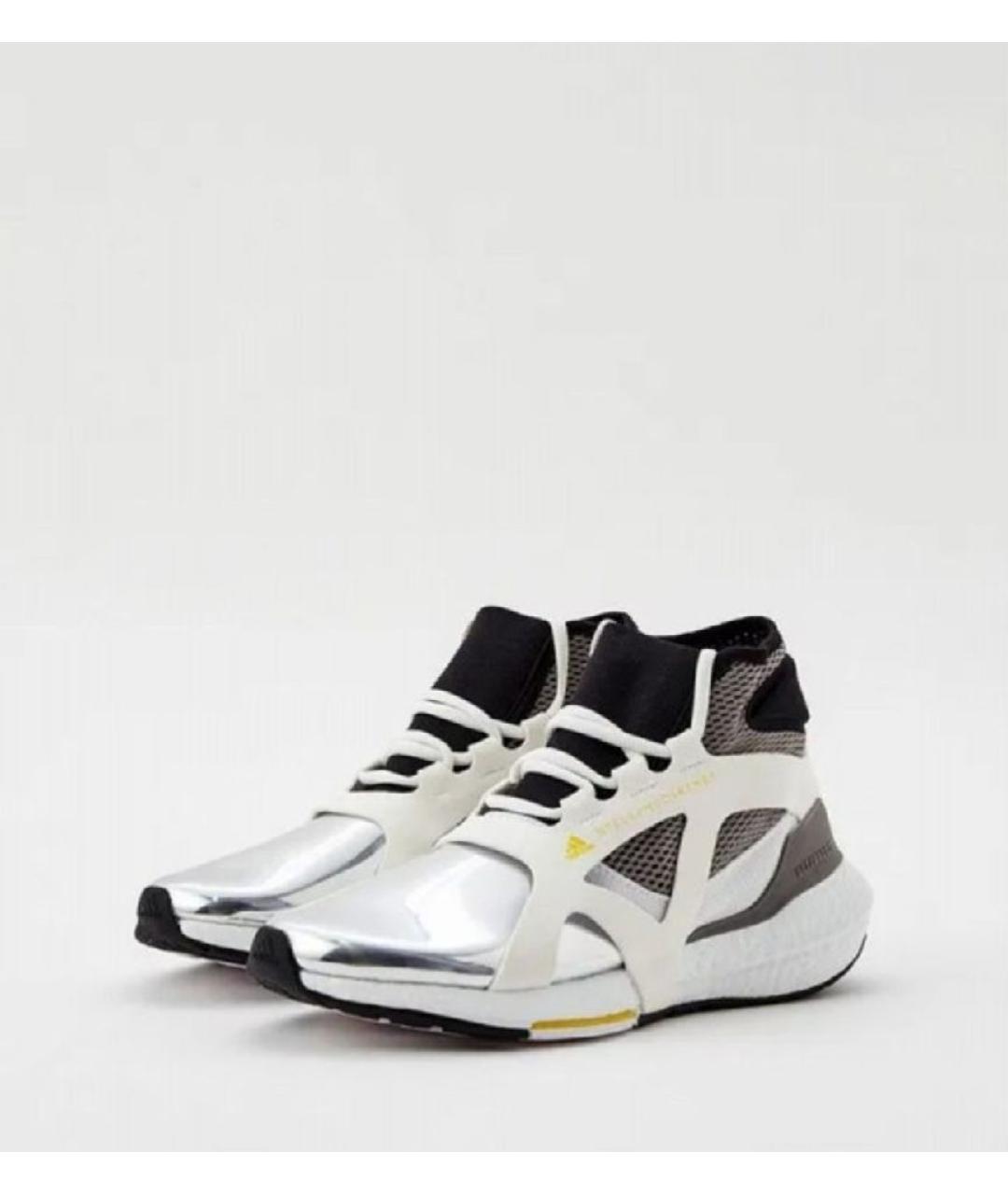 ADIDAS BY STELLA MCCARTNEY Серебряные кроссовки из искусственной кожи, фото 2