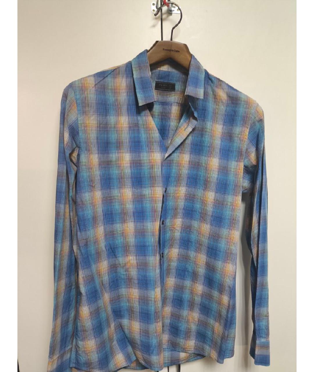 PRADA Мульти хлопковая кэжуал рубашка, фото 4